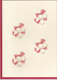 HE 281 Holiday Card - Bells with Ribbon