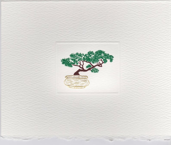 Bonsai Tree Foldover Note