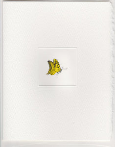 Butterfly Foldover Note