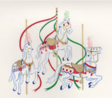 HE 680 Holiday Card - Carousel Horses