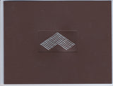 DUPLEX COVER FOLDOVER NOTE - GRAPHIC WAVES - 5 1/2 x 4 1/4