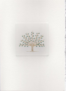 HE 360 Holiday Card - Espalier Holly Tree