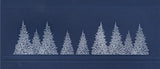 HE 446 Holiday Card - Row of White Pine Trees