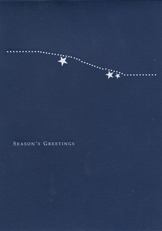 HE 648 HOLIDAY CARD: STRING OF STARS