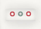 HE 801 Holiday Card - Candy Cane Wreaths