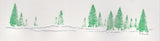 HE 814 HOLIDAY CARD - PINE TREES/LANDSCAPE