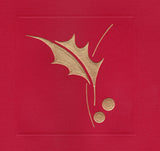 HE 557 Holiday Card - Gold Holly