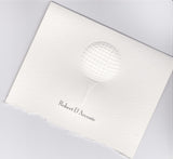 Personalized Golf Foldover Note