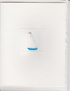 Sailboat Foldover Note