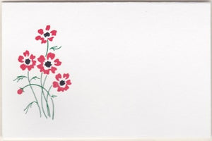 Anemone Foldover Placecard